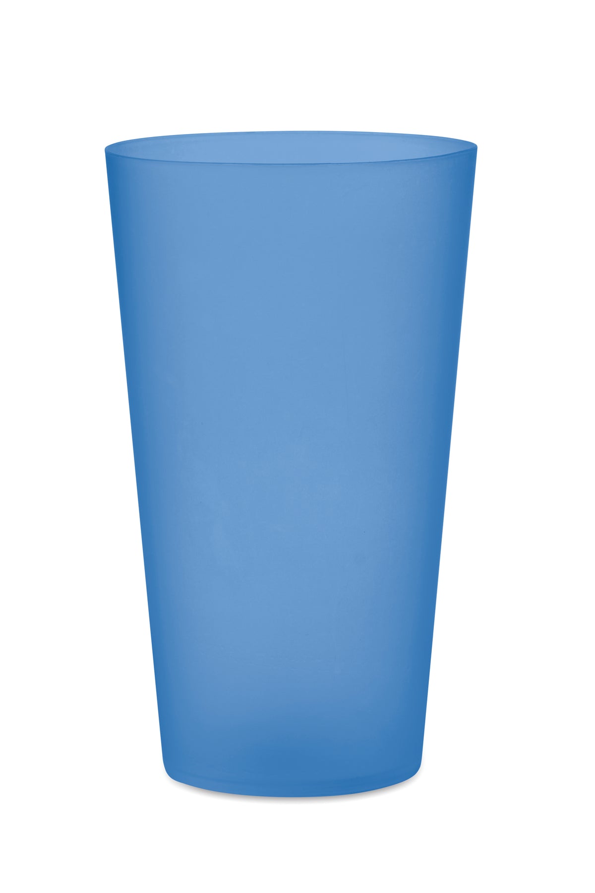 Herbruikbare event beker 500 ml Festa Large in transparant blauw