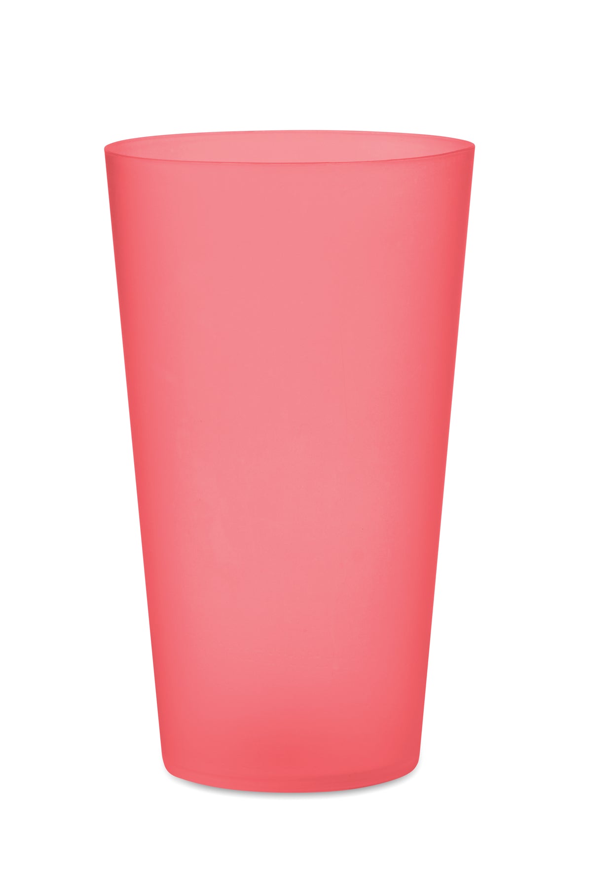 Herbruikbare event beker 500 ml Festa Large in transparant rood