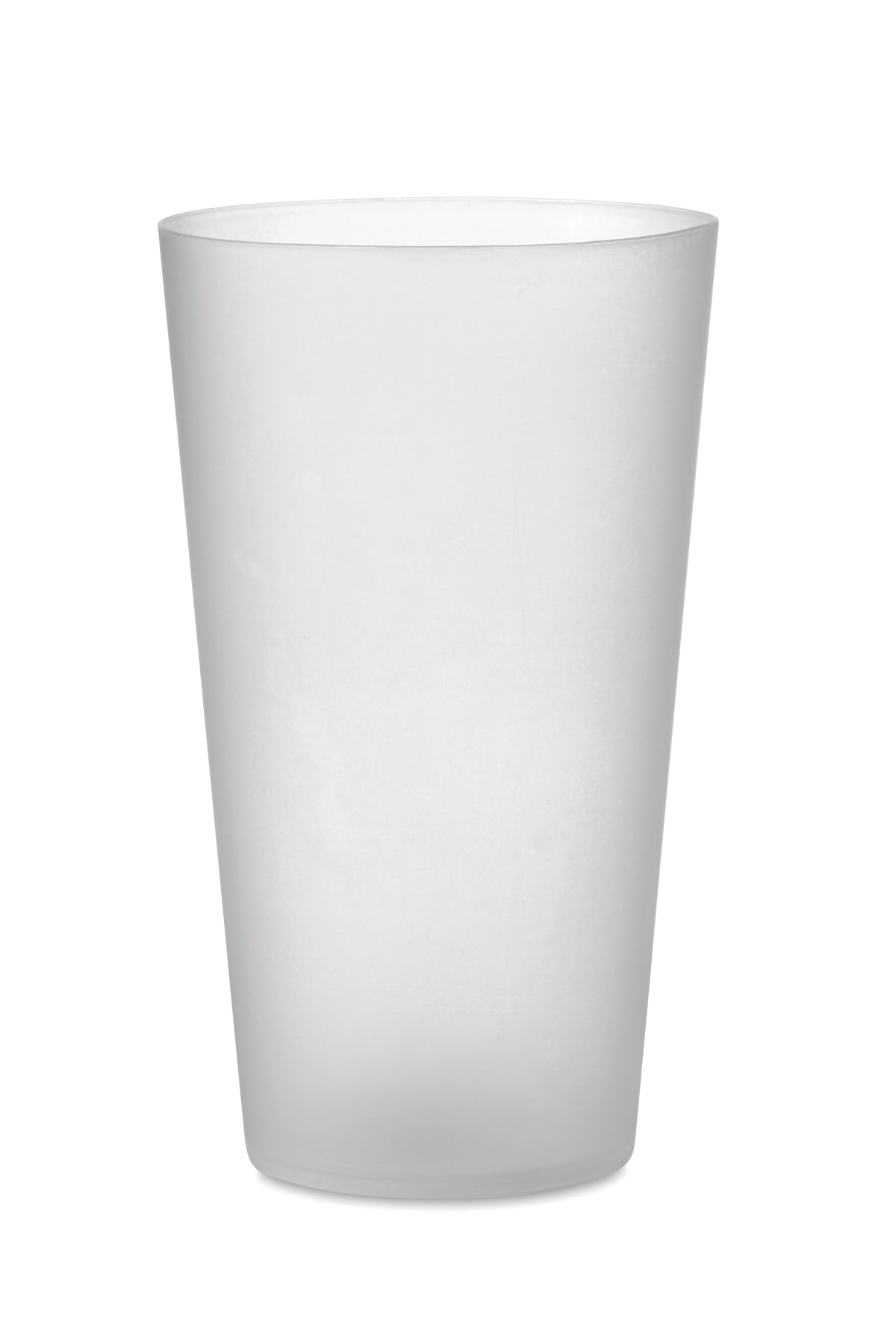 Herbruikbare event beker 500 ml Festa Large in transparant wit