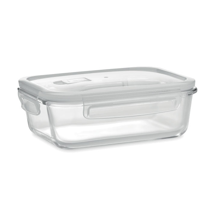 Glazen lunchbox 900 ml Praga Lunchbox in transparant