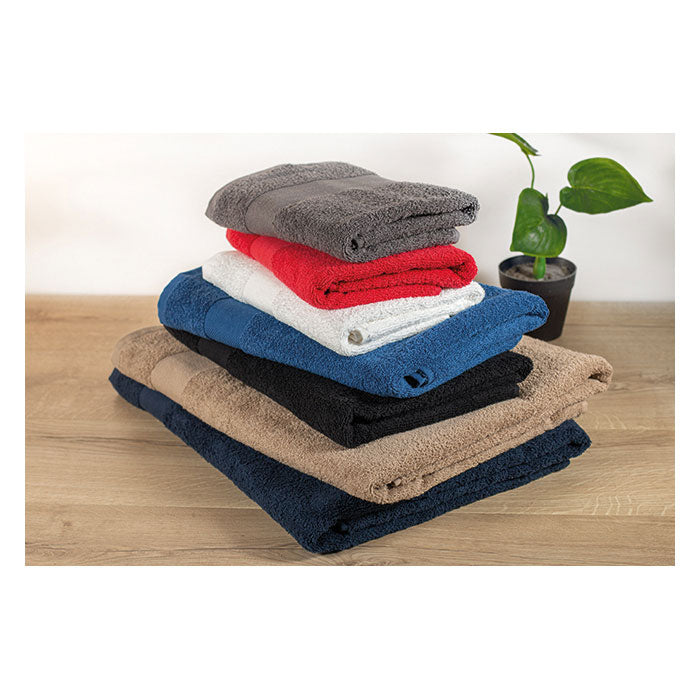 Handdoek organisch 100x50 Terry, sfeerfoto