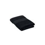 Handdoek organisch 100x50 Terry in zwart