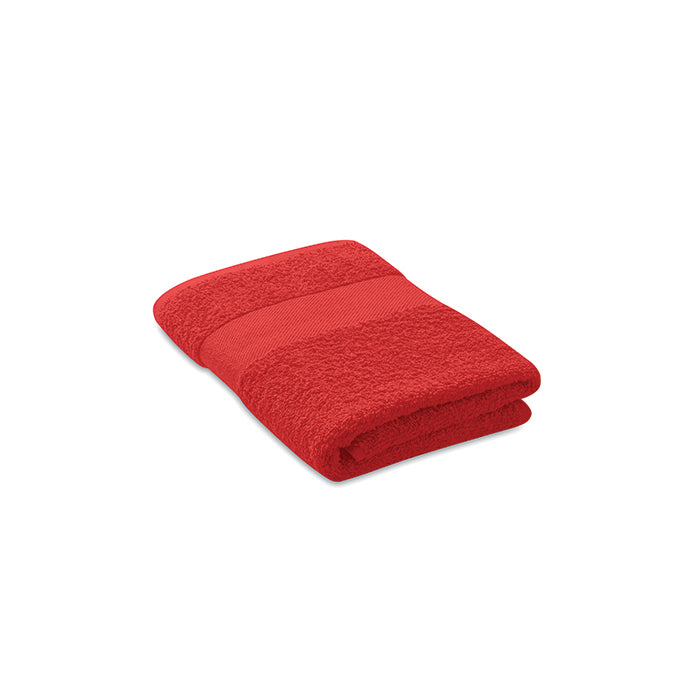 Handdoek organisch 100x50 Terry in rood