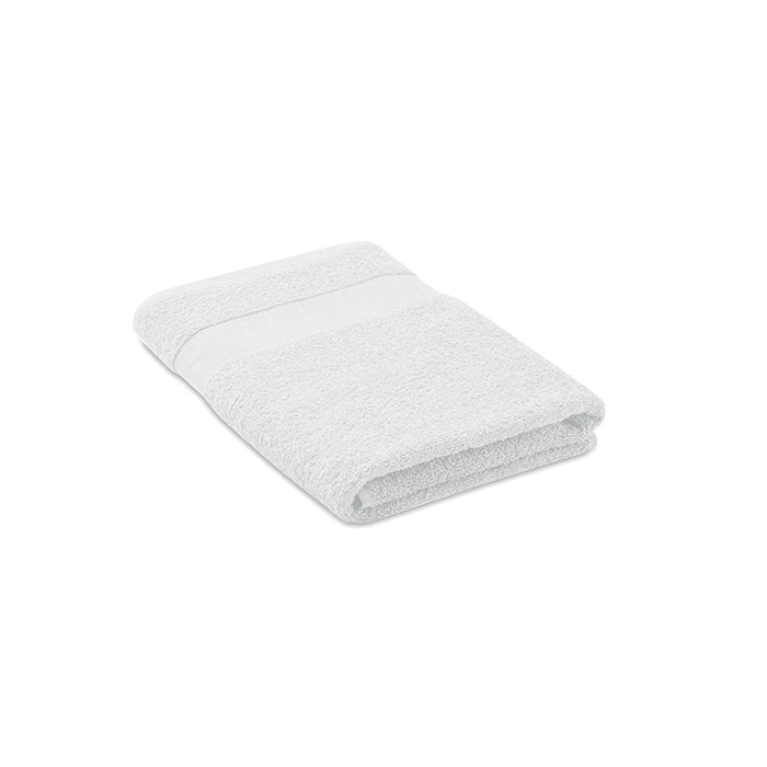 Handdoek organisch 140x70 Perry in wit
