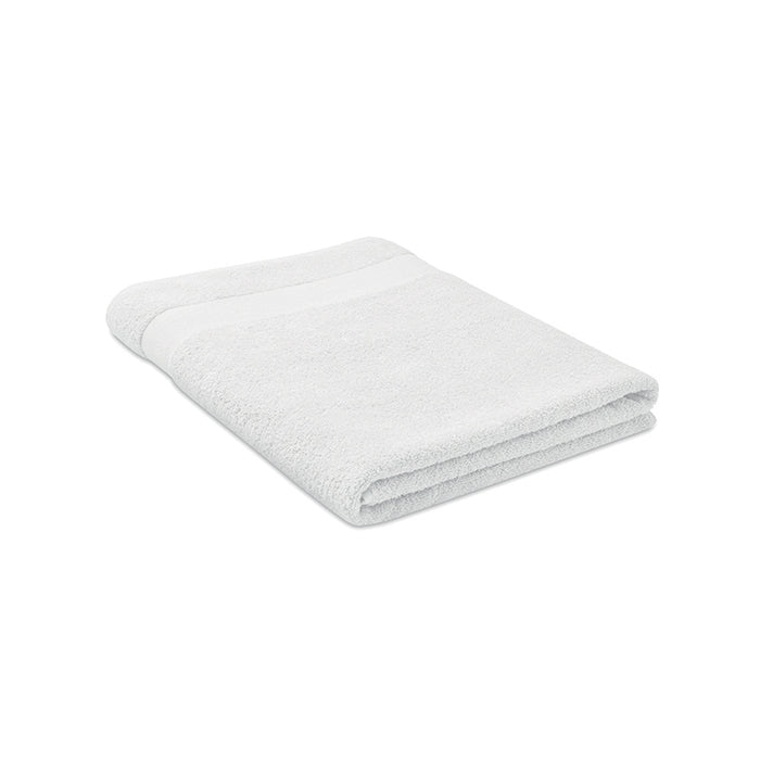 Handdoek organisch 180x100 Merry in wit
