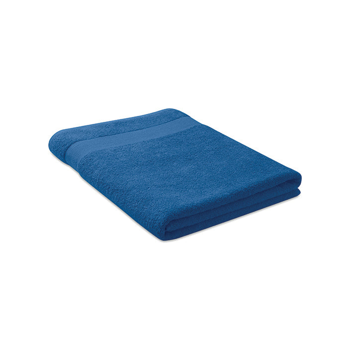 Handdoek organisch 180x100 Merry in royal blauw