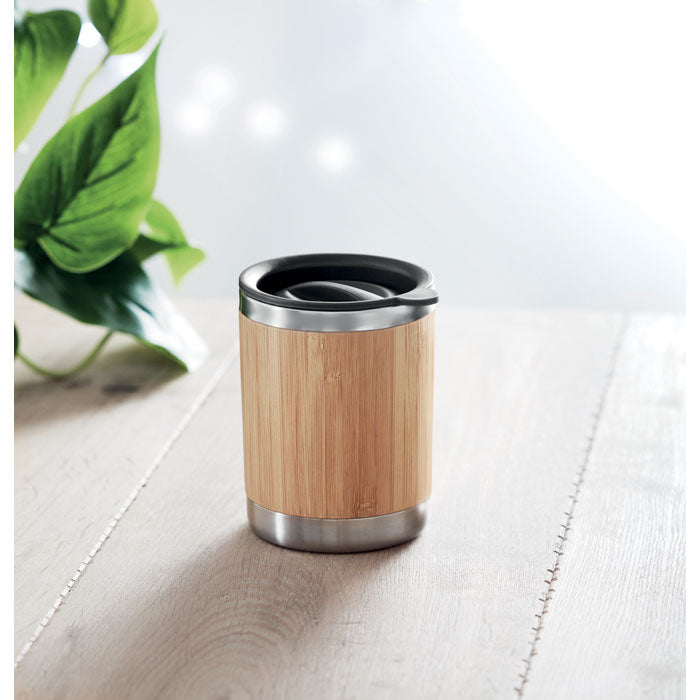 Bamboe drinkbeker 250 ml Lokka, sfeerfoto