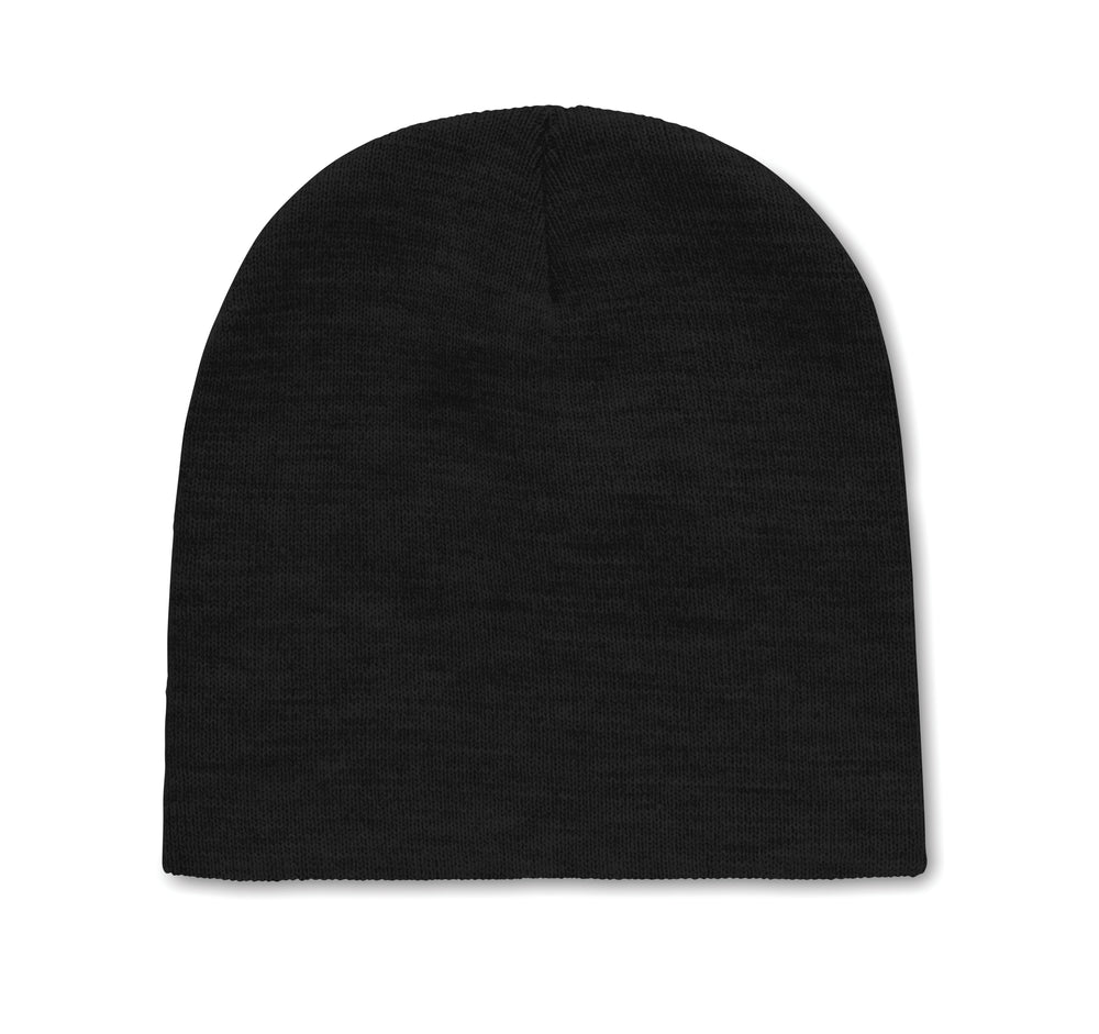 RPET Beanie Marco Rpet in zwart