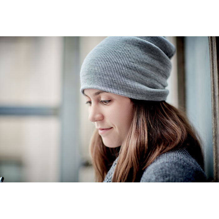 RPET Beanie met omslag Polo Rpet, sfeerfoto