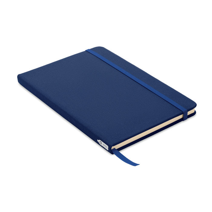 A5 notitieboek met RPET omslag Note Rpet in blauw