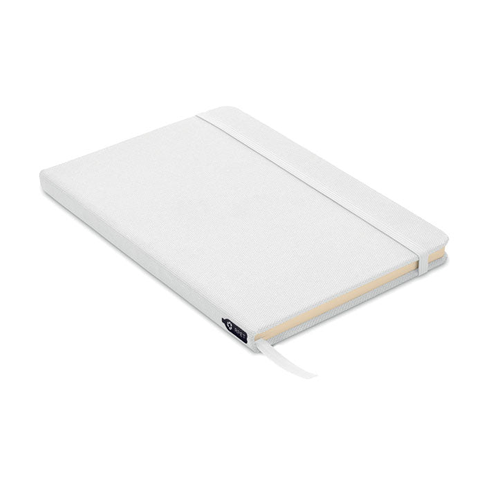 A5 notitieboek met RPET omslag Note Rpet in wit
