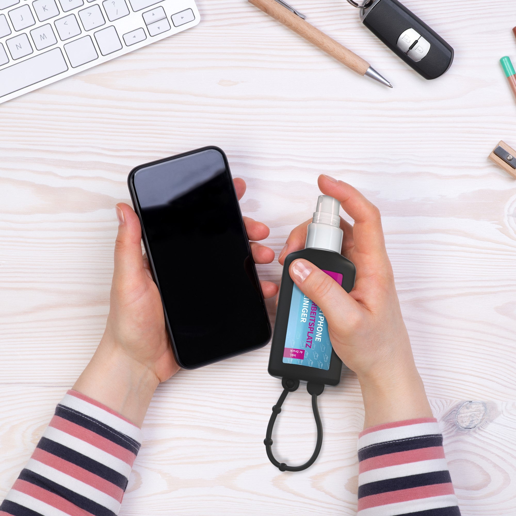mood smartphone reiniger bumper schwarz productafbeelding