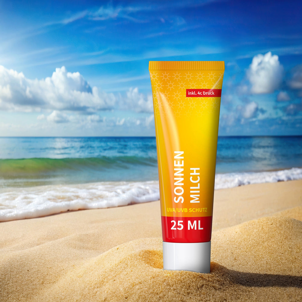 Sfeerbeeld van zonnebrand gevoelige huid SPF 30 in tube van 25 ml
