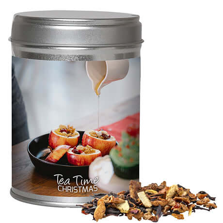 Metalen blik Dual met oma's gebakken-appelthee (60 gram)