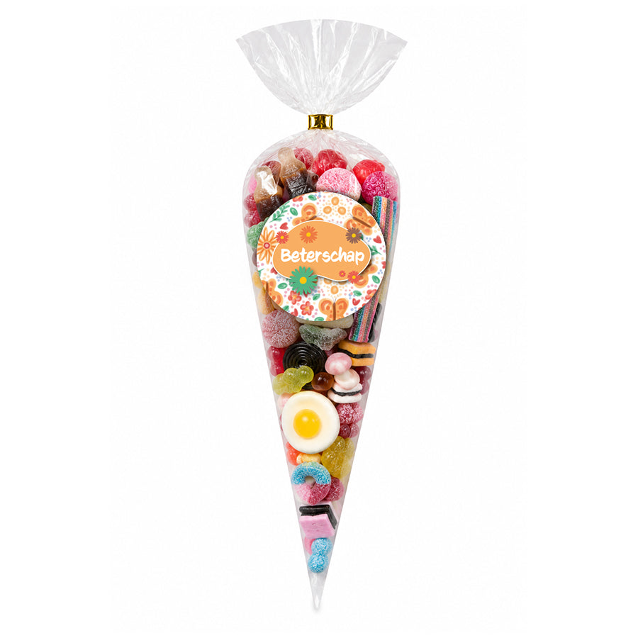 Puntzak snoepmix "Beterschap" (175 of 325 gram)