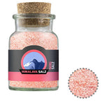 Rosa Kristallsalz, ca. 135g, Korkenglas bedrukken – promotionele snack
