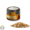 Royal Curry, ca. 75g, Metalldose mini mit Sichtfenster schwarz bedrukken – promotionele snack