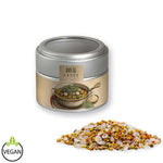 Royal Curry, ca. 75g, Metalldose mini mit Sichtfenster silber bedrukken – promotionele snack