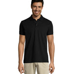 PRIME heren polo 200 g Prime Men in zwart