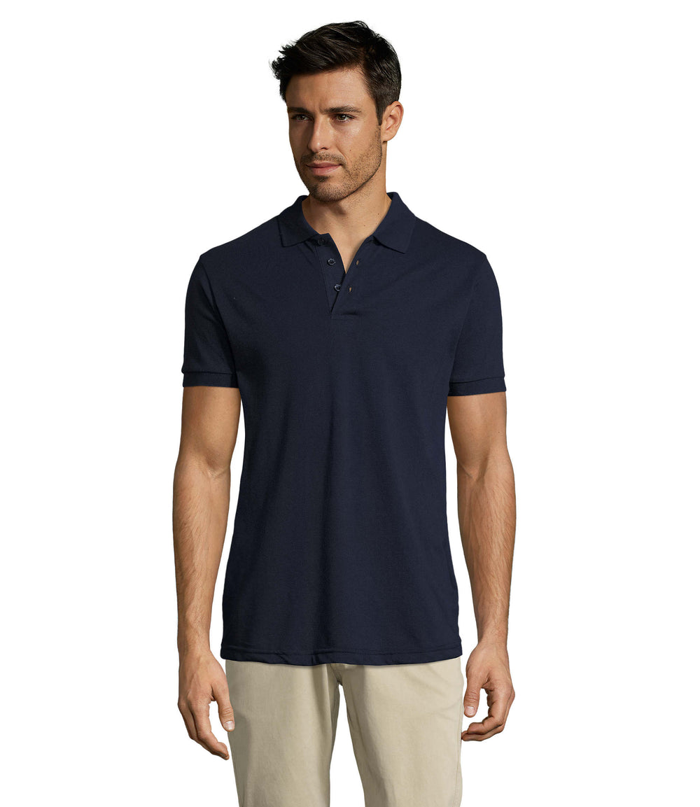 PRIME heren polo 200 g Prime Men in franse marine