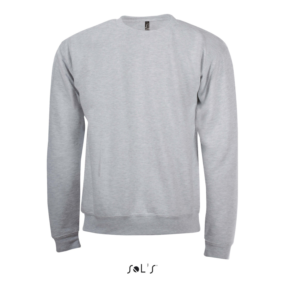 Heren sweater260 g Spider in grijs gemêleerd 2