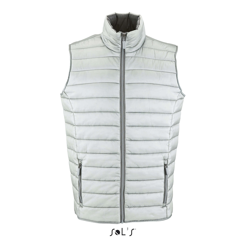 Bodywarmer Wave Men in metal grey