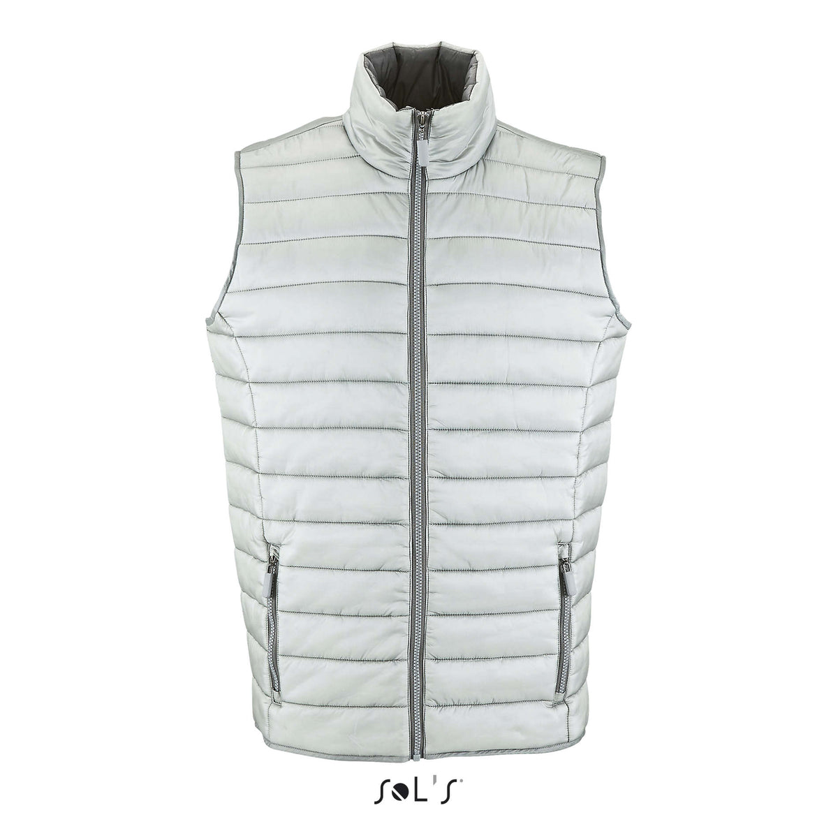 Bodywarmer Wave Men in metal grey