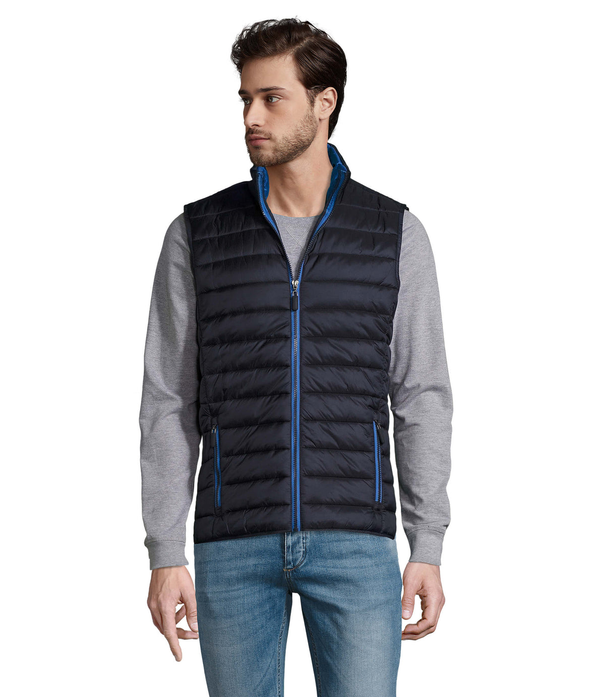 Bodywarmer Wave Men in marine