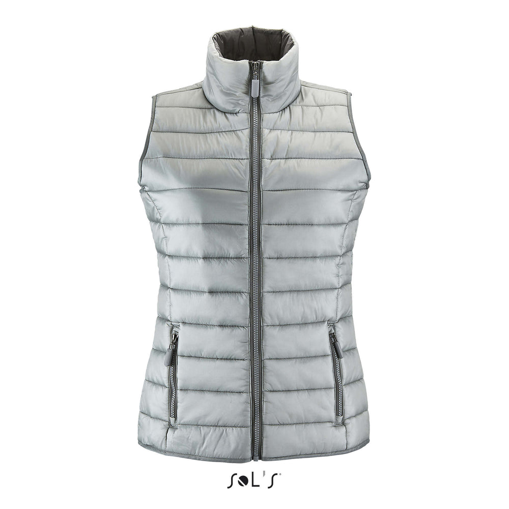 WAVE dames bodywarmer 180 g Wave Women in metal grey
