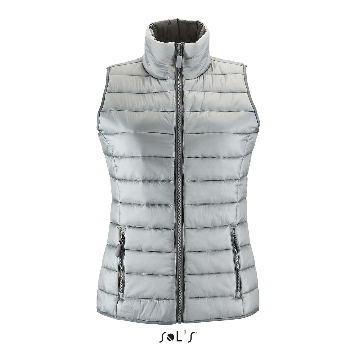 WAVE dames bodywarmer 180 g Wave Women in metal grey