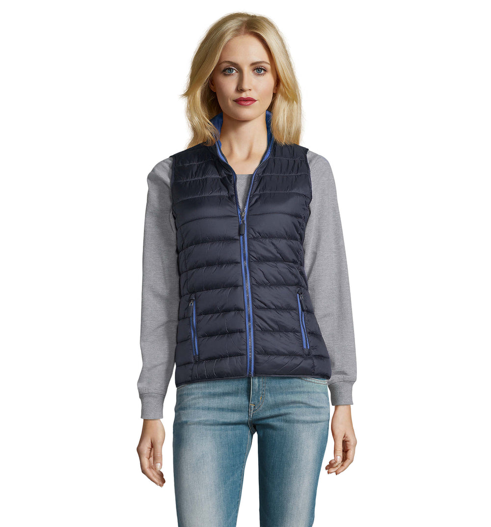 WAVE dames bodywarmer 180 g Wave Women in marine