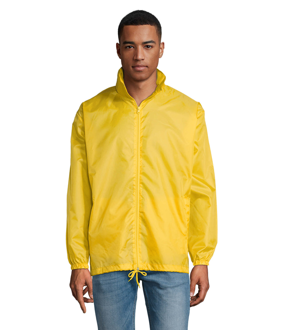 Unisex windjack 210 g Shift in goud