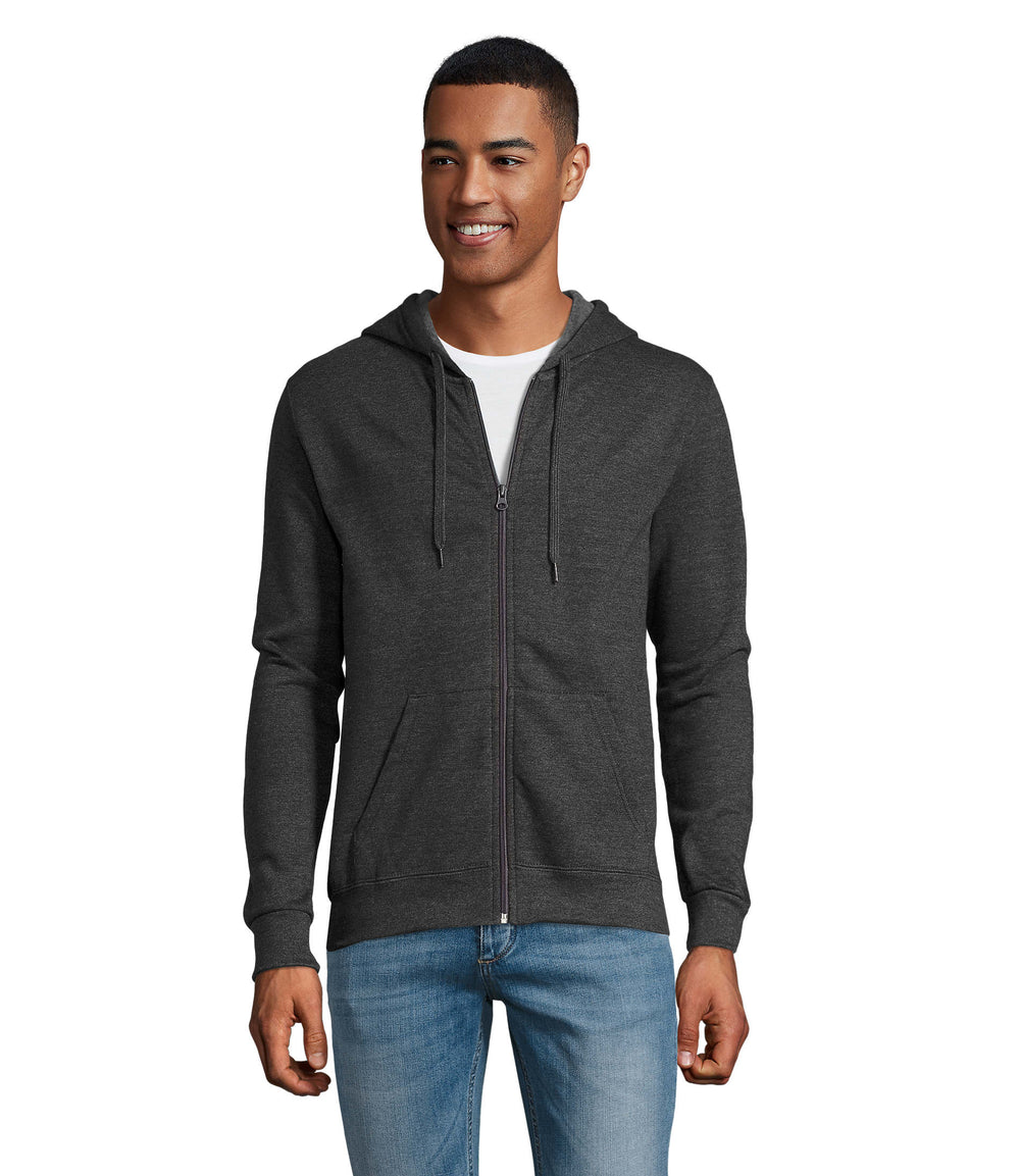 Unisex hoodie 260 g Stone in charcoal melange