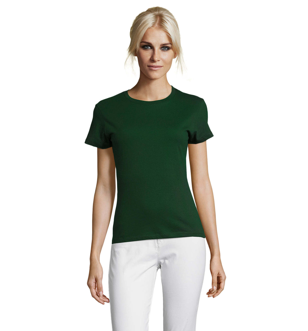 REGENT dames t-shirt 150 g Regent Women in flesgroen