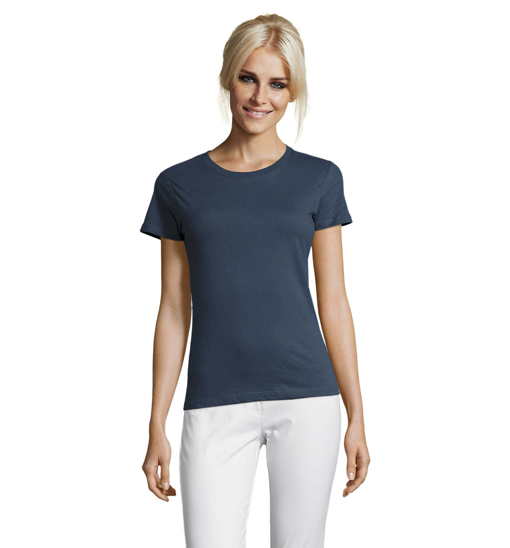 REGENT dames t-shirt 150 g Regent Women in denim