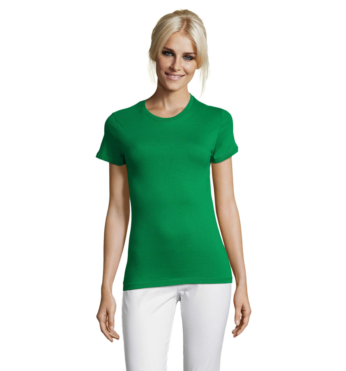 REGENT dames t-shirt 150 g Regent Women in helder groen