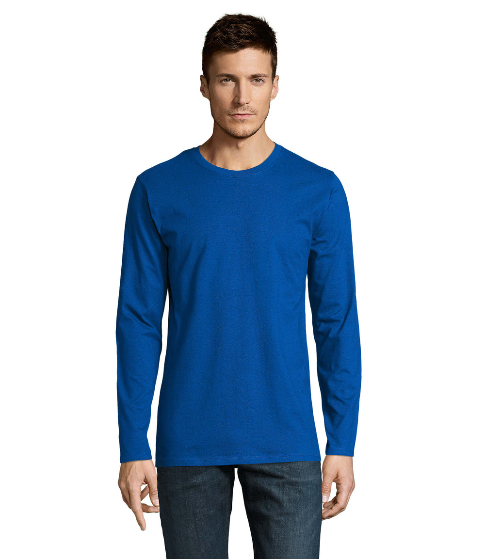 T-shirt190 Imperial Lsl Men in koningsblauw