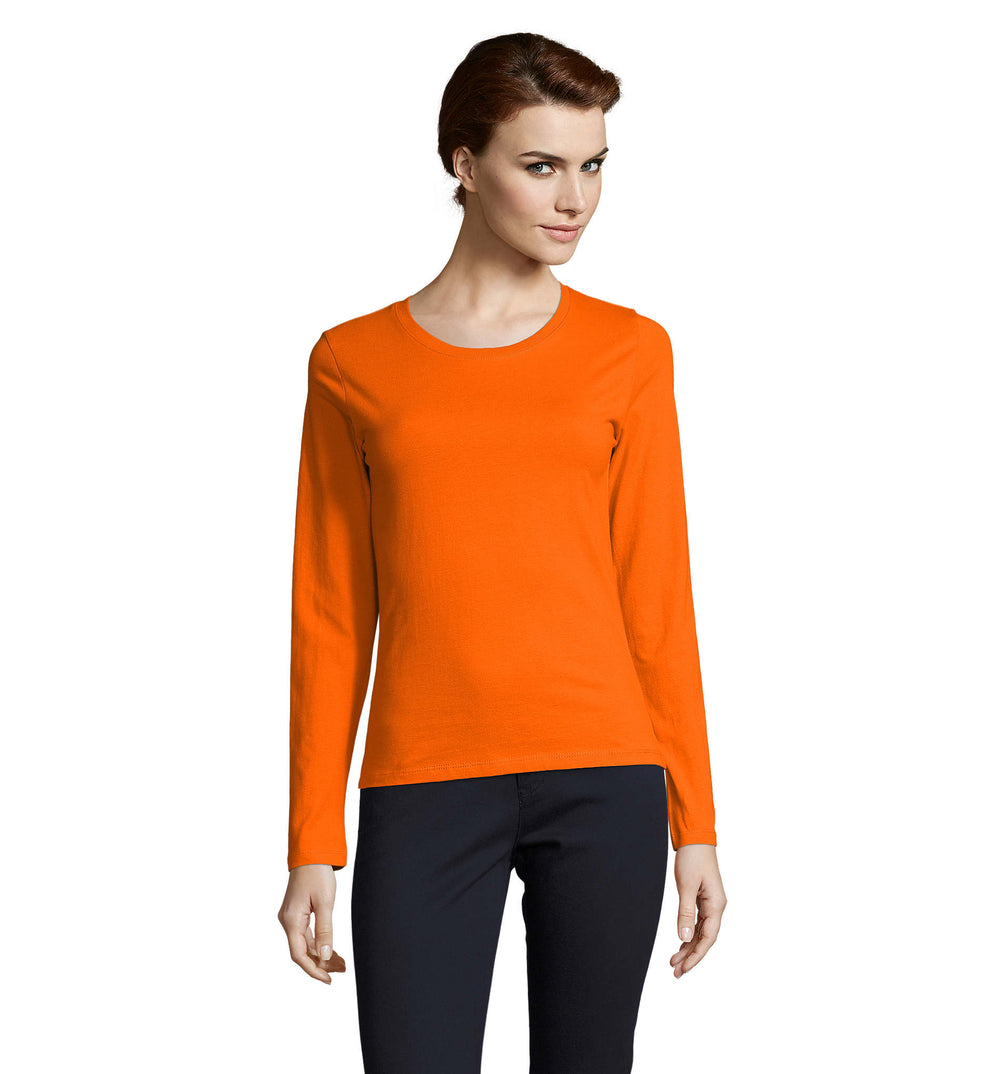 IMPERIAL lsl dames 190 g Imperial Lsl Women in oranje