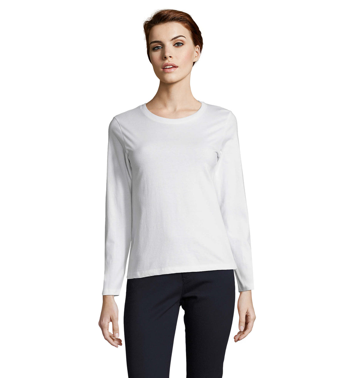 IMPERIAL lsl dames 190 g Imperial Lsl Women in wit