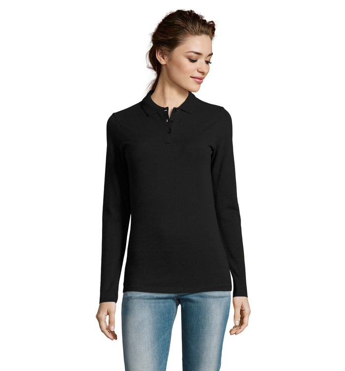 PERFECT DAMES LSL POLO 180 bedrukken – Perfect Lsl Women