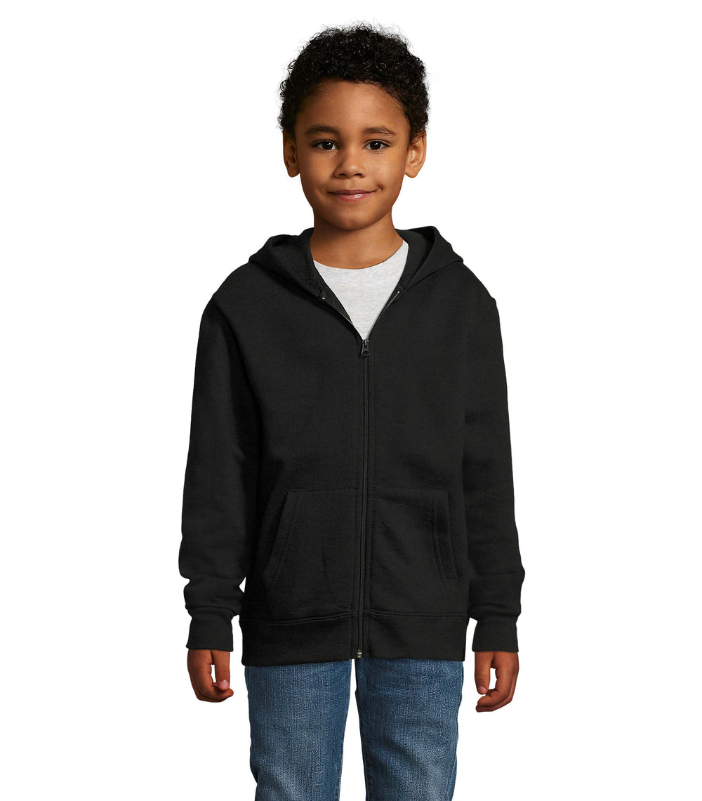 STONE kinder hoodie 260 g Stone Kids in zwart