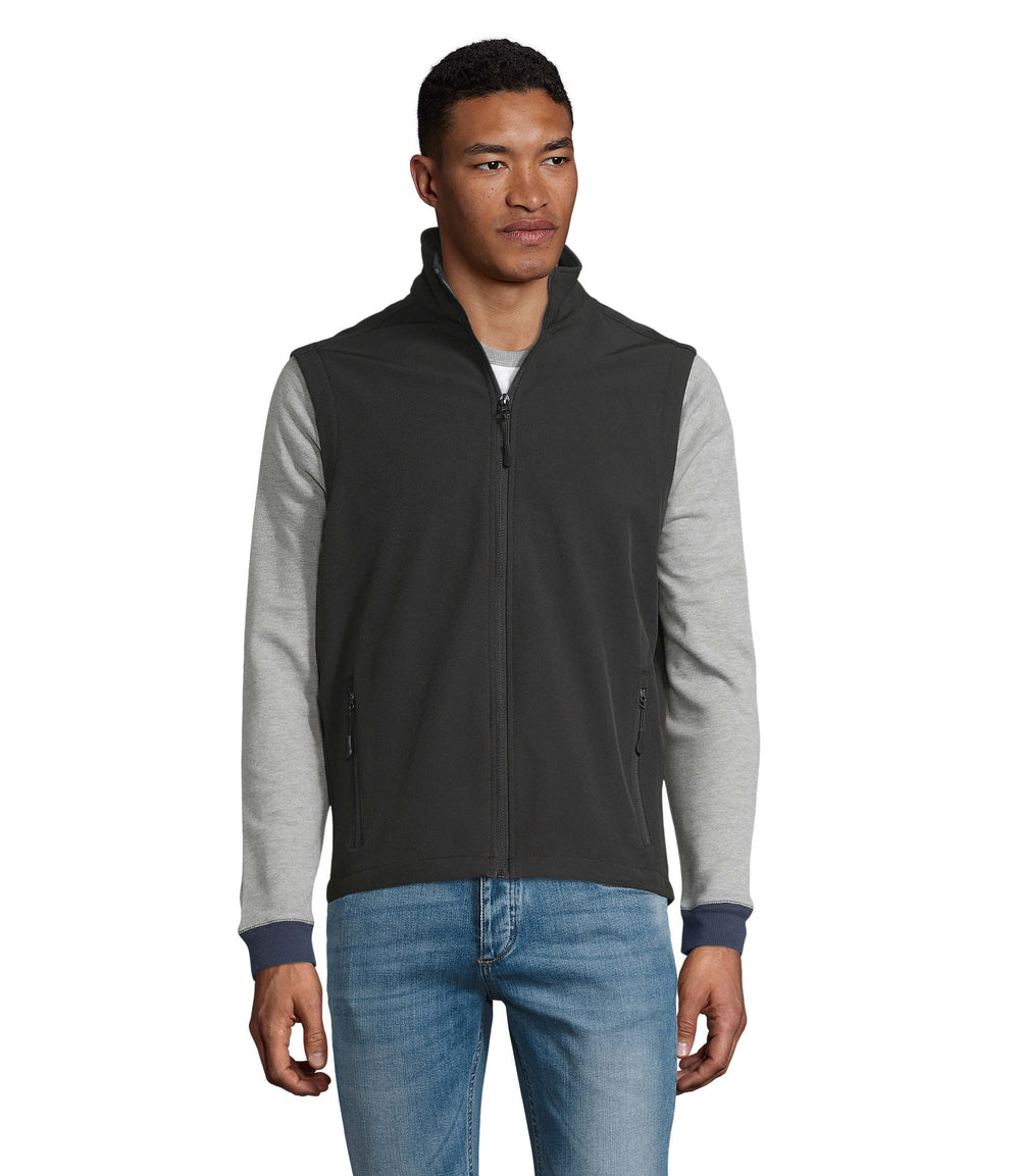 SOFTSHELL Race Bw Men in zwart