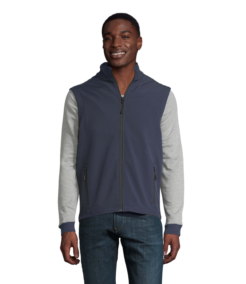 SOFTSHELL Race Bw Men in franse marine