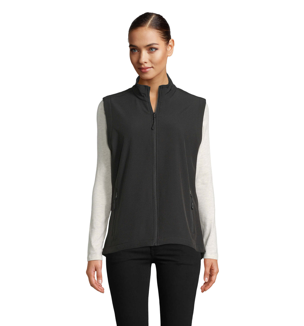 SOFTSHELL Race Bw Women in zwart