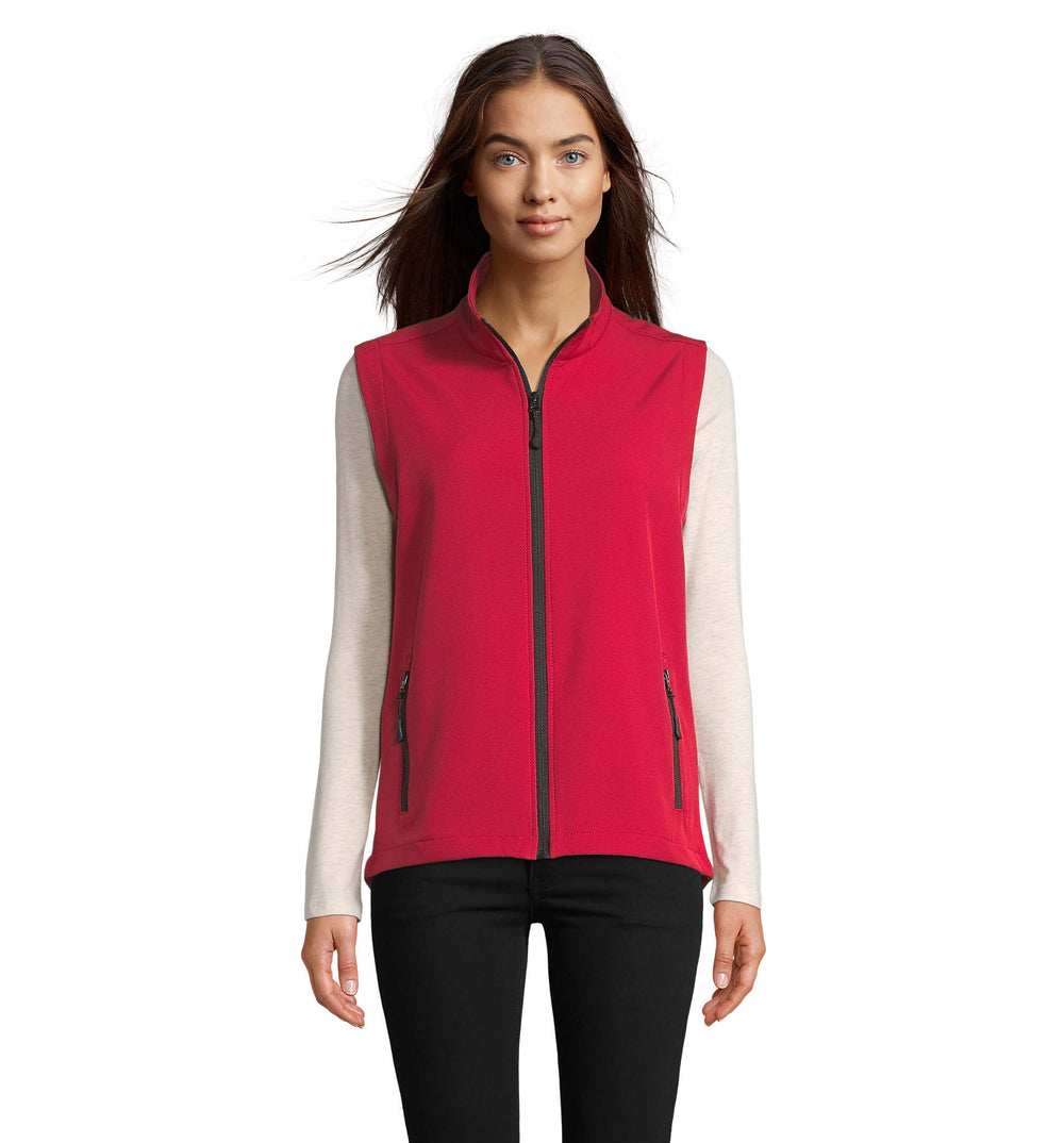 SOFTSHELL Race Bw Women in pepper red
