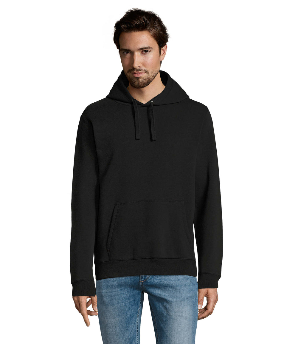 Heren sweater 280 g Spencer in zwart