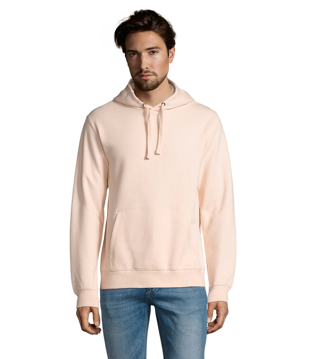Heren sweater 280 g Spencer in roomroze