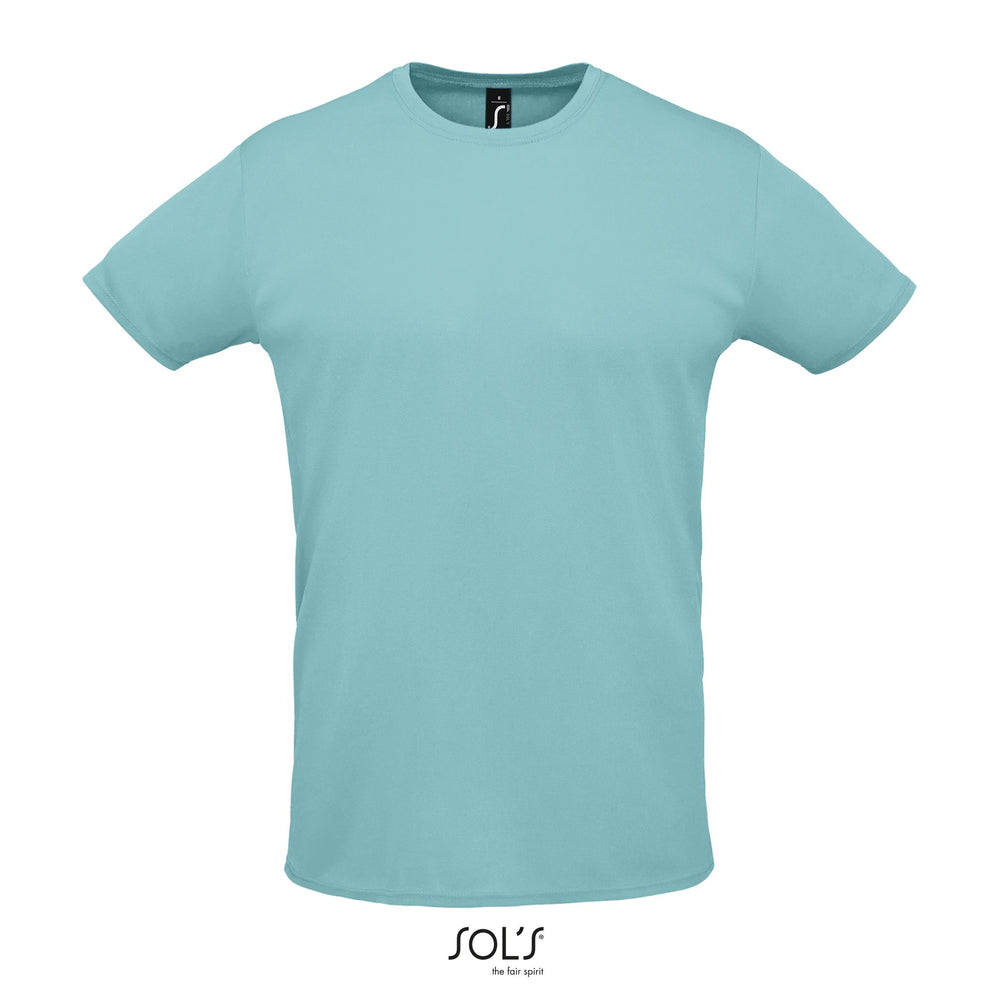 Unisex t-shirt 130 g Sprint in pool blue