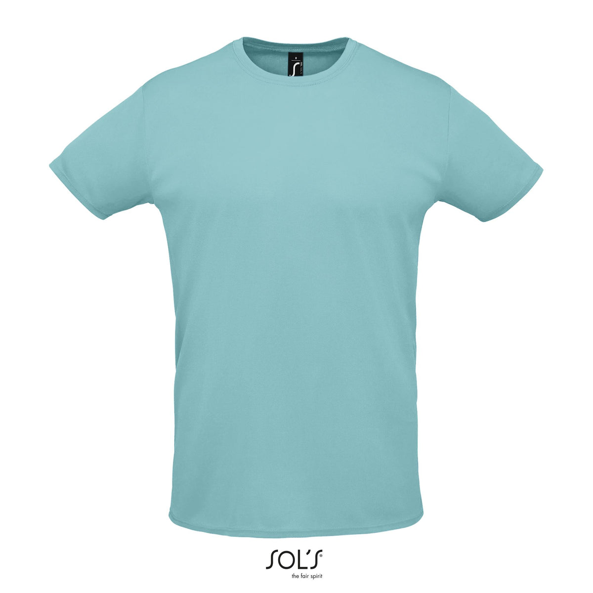 Unisex t-shirt 130 g Sprint in pool blue