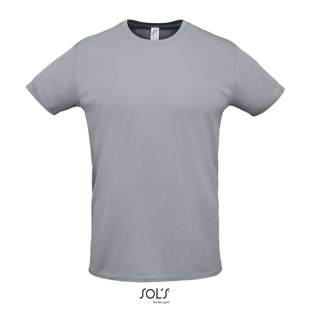Unisex t-shirt 130 g Sprint in zuiver grijs